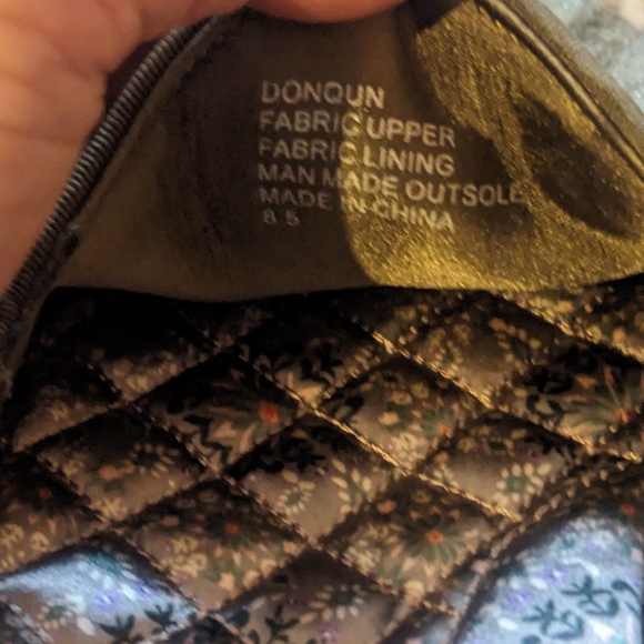 Gorgeous olive green Birdies 'Donqun' velvet ballet flats - Picture 9 of 9